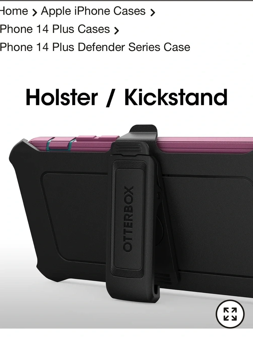 OtterBox Defender Series Case for iPhone 14 Plus — Canyon Sun NIB